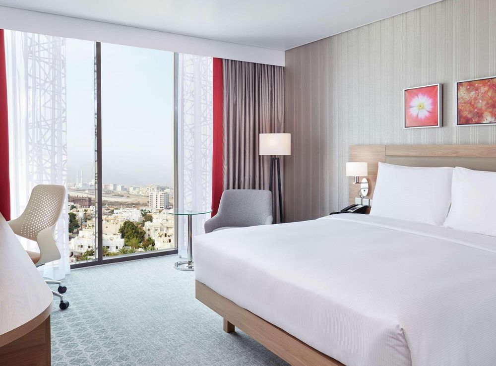 Hilton Garden Inn Muscat Al Khuwair: 4 star Hotel with a Minimum Price  21OMR| UPDATED FOR 2024 | top-omanhotels.com