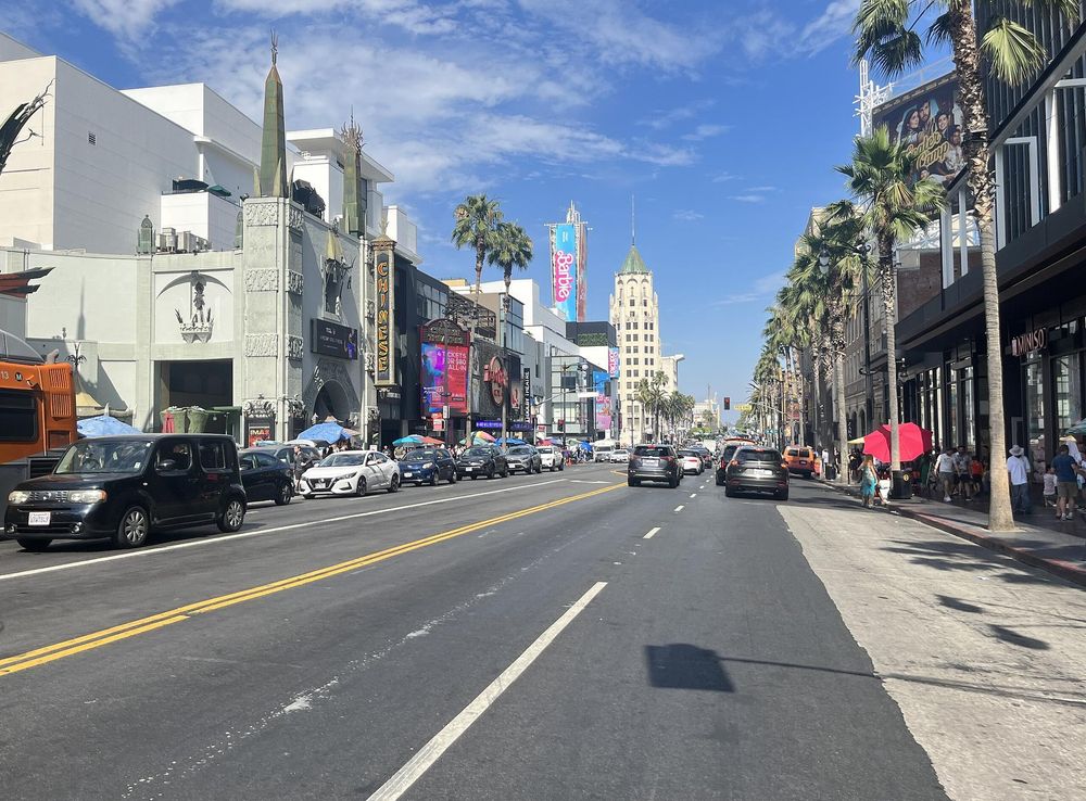 File:Hollywood Boulevard, Hollywood A view in July 2023.JPG - Wikimedia  Commons