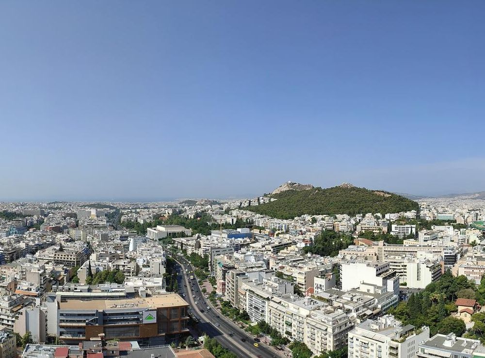 File:Panoramic view of Athens and Acropolis from Athens tower.jpg -  Wikimedia Commons