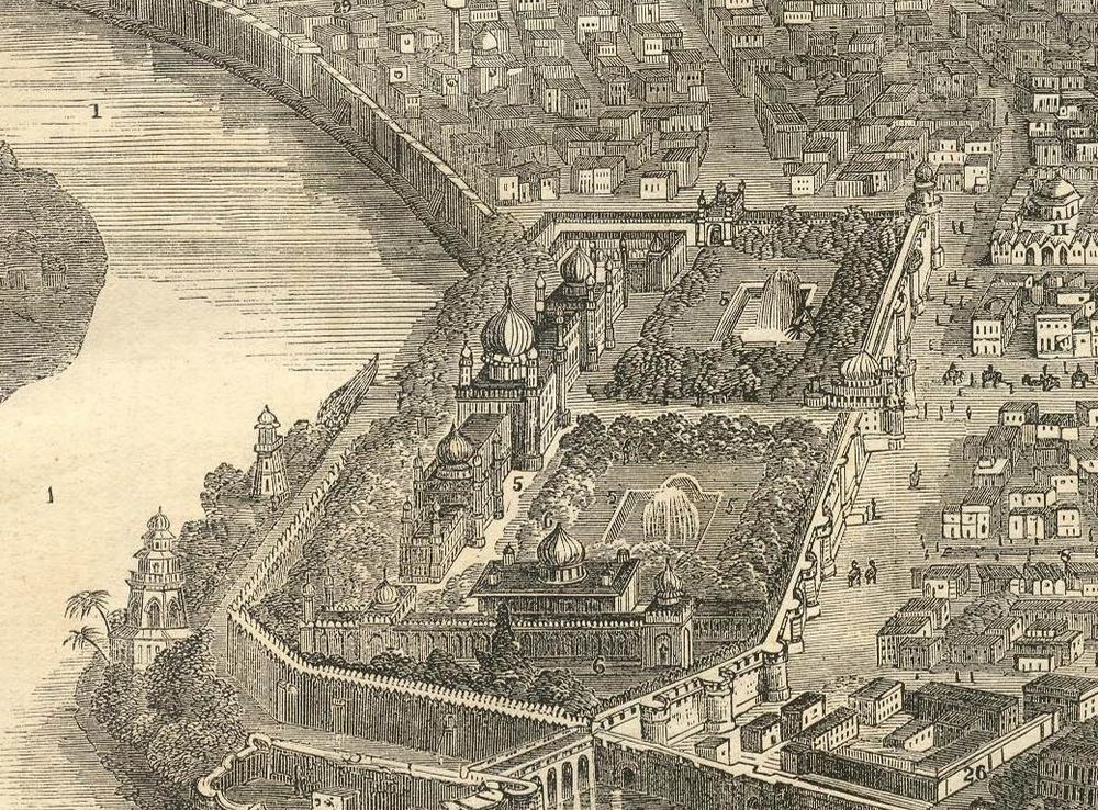 File:Delhi-red-fort-extracted-from-delhi-lond-illust-1858.jpg - Wikimedia  Commons