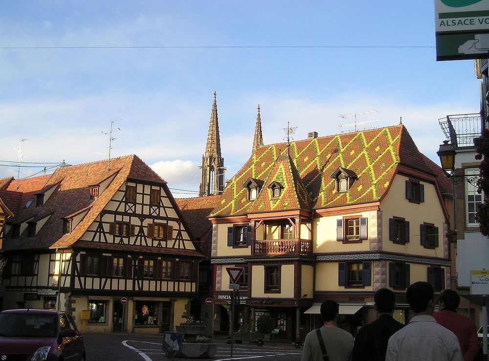 File:Obernai france vue toit.JPG - Wikimedia Commons