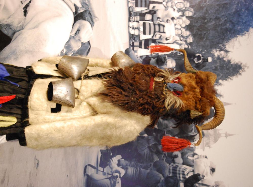 File:Carnival costume - sheep skin jacket and devil mask, Maramures Village  Museum - Part of ethnographic exhibition.jpg - Wikimedia Commons