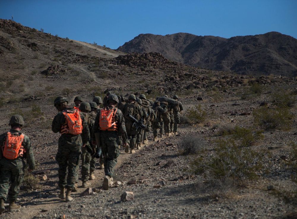 Infantry Assault Marines attack Machine Gun Hill