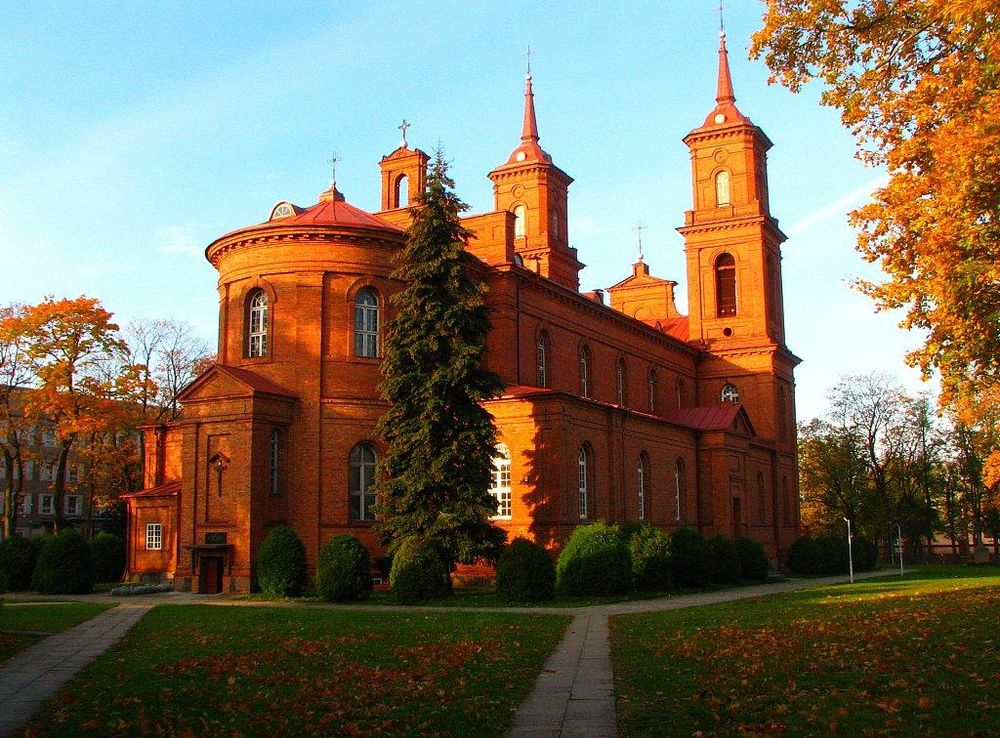 File:St. Peter and St. Paul's Church in Panevėžys (back sideview).jpg -  Wikimedia Commons