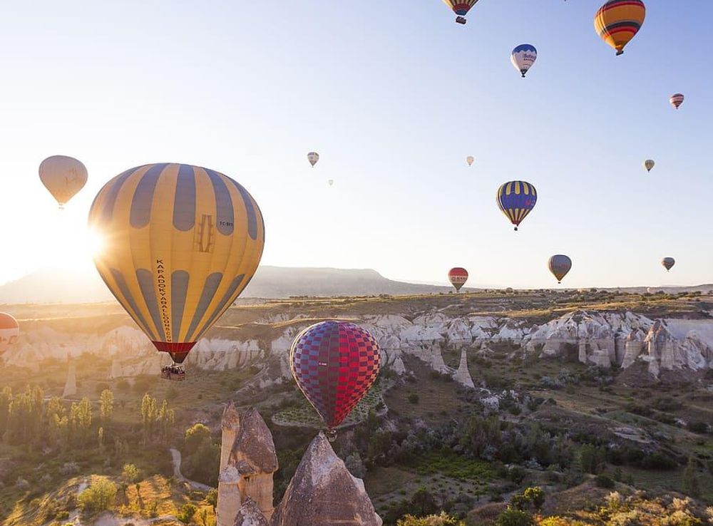Nature hot air balloons landscape turkey 1080P, 2K, 4K, 5K HD wallpapers  free download | Wallpaper Flare