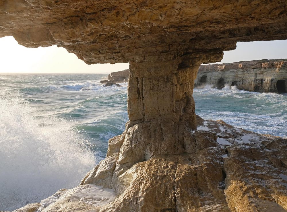 File:Sea caves Cape Greco 2.jpg - Wikimedia Commons