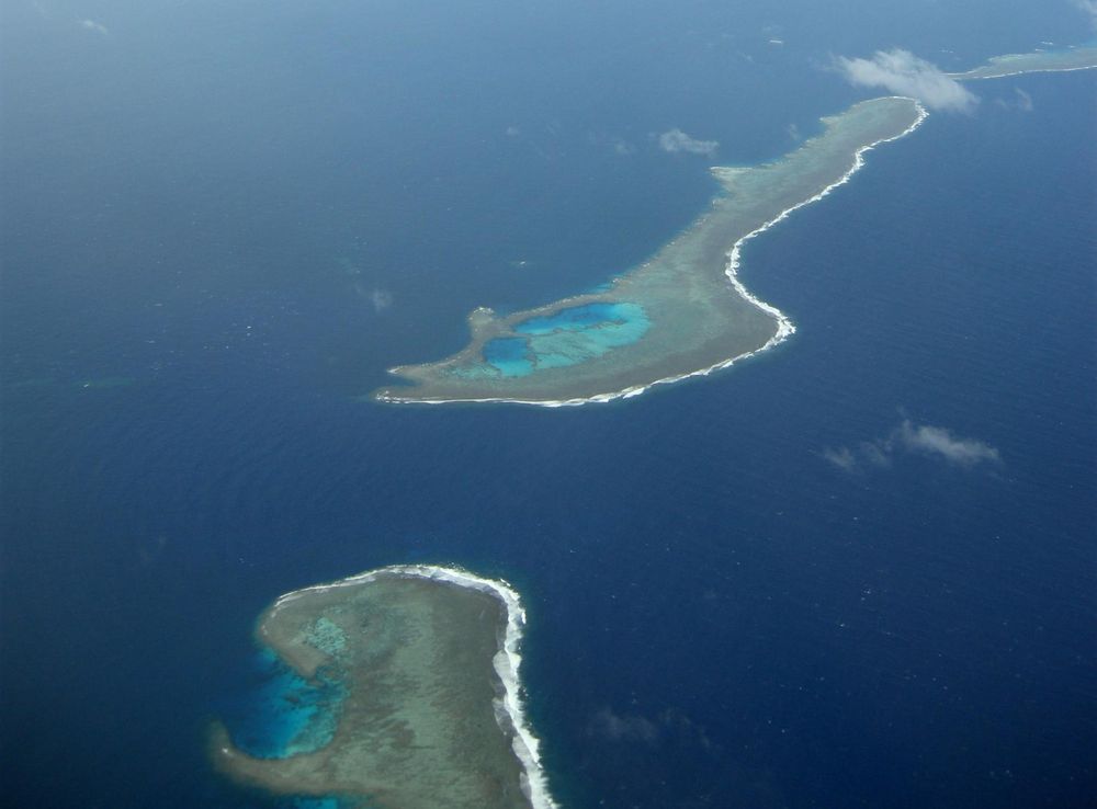 File:Chuuk lagoon, Mochun Fanananei Pass aerial view (cropped).jpg -  Wikimedia Commons