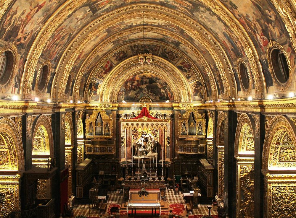 File:St. John's Co-Cathedral - Interior.jpg - Wikimedia Commons