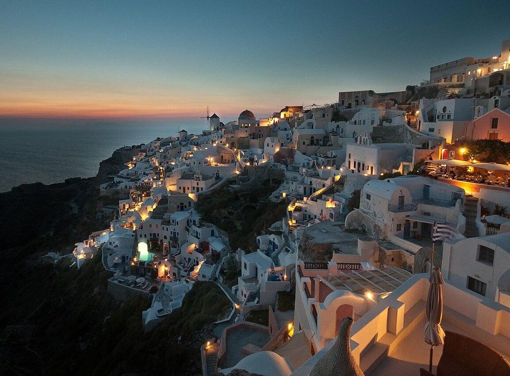 File:Santorini Sunset (26536503).jpeg - Wikimedia Commons