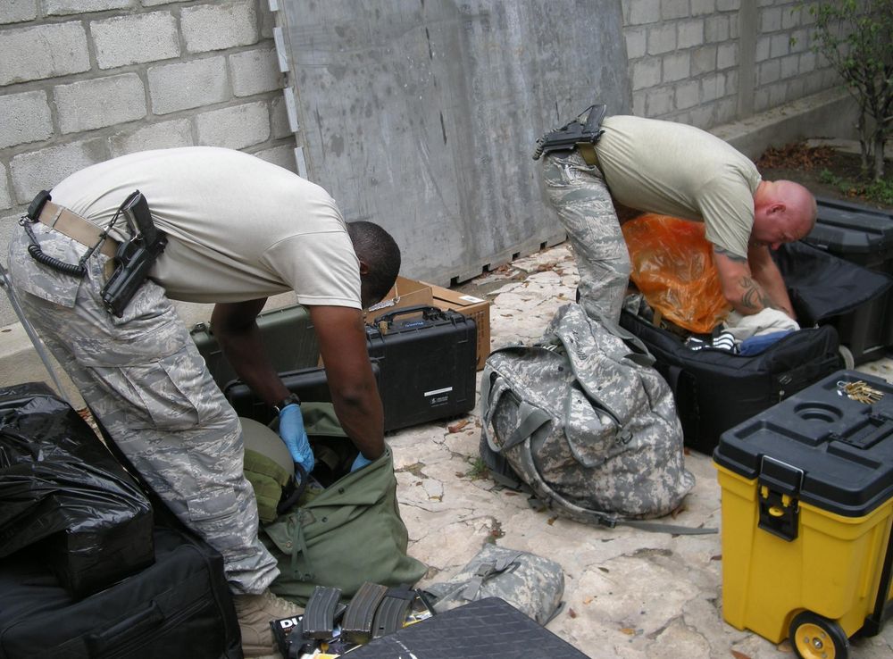 Security inspections essential in bringing home personnel, equipment >  Moody Air Force Base > Display