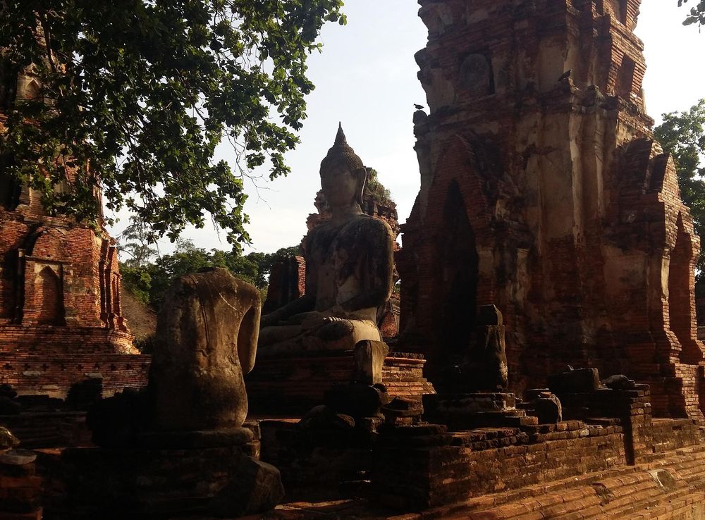 File:The Ayutthaya Historical Park covers the ruins of the old city of  Ayutthaya, Thailand. The city of Ayutthaya was founded by King Ramathibodi  I in 1350.jpg - Wikimedia Commons