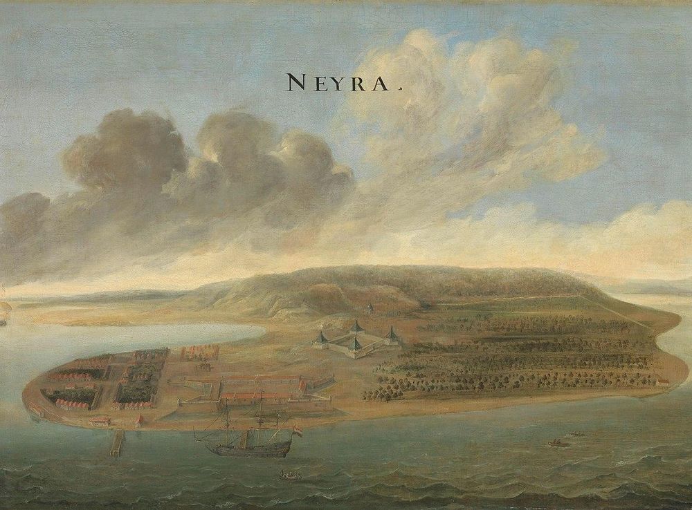 File:Gezicht op Banda, zuidelijke Molukken Rijksmuseum SK-A-4476.jpeg -  Wikimedia Commons