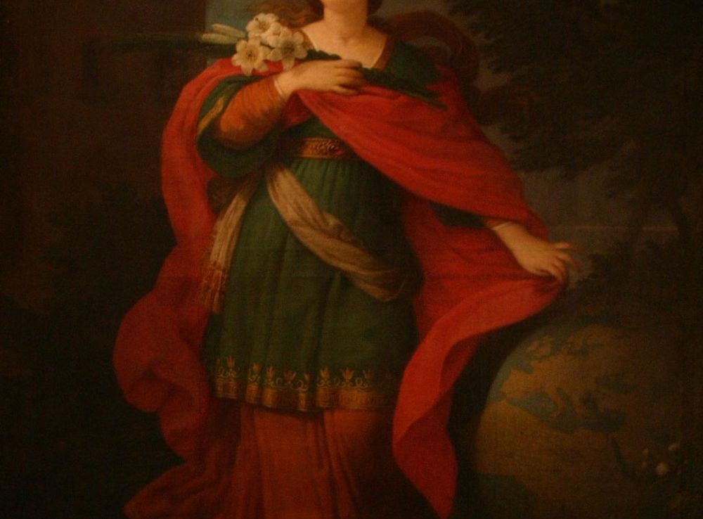File:St. Barbara - Vieira Lusitano - 1736-40 - oil on canvas.JPG -  Wikimedia Commons