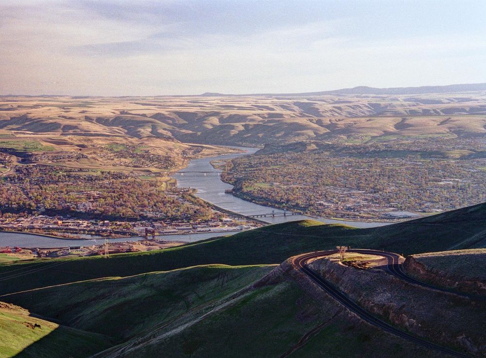 Landscape view of the valley and town of Lewiston, Idaho image - Free stock  photo - Public Domain photo - CC0 Images