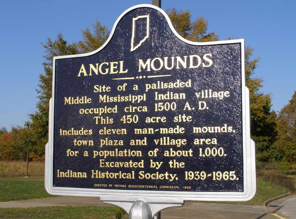 File:Angel Mound State Historic marker PA260005.JPG - Wikimedia Commons