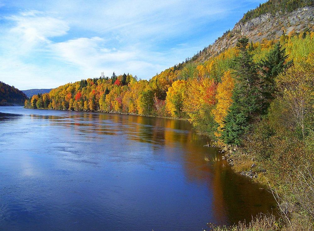 Ymele:Nature's Autumn Palette on Newfoundland's Humber River in 2007.jpg -  Wikipǣdia, sēo frēo wīsdōmbōc