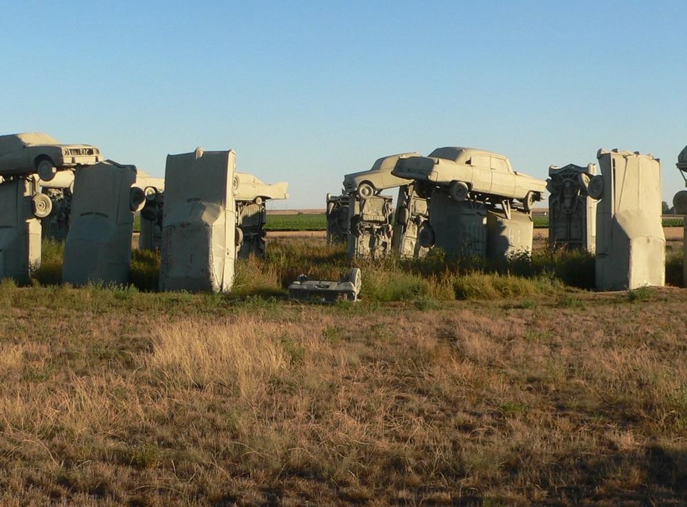 File:Carhenge from NW 2.JPG - Wikimedia Commons