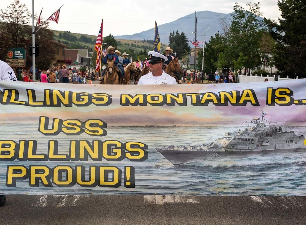 USS Billings Sailors Visit Namesake City > Commander, Naval Surface Force  Atlantic > News Stories