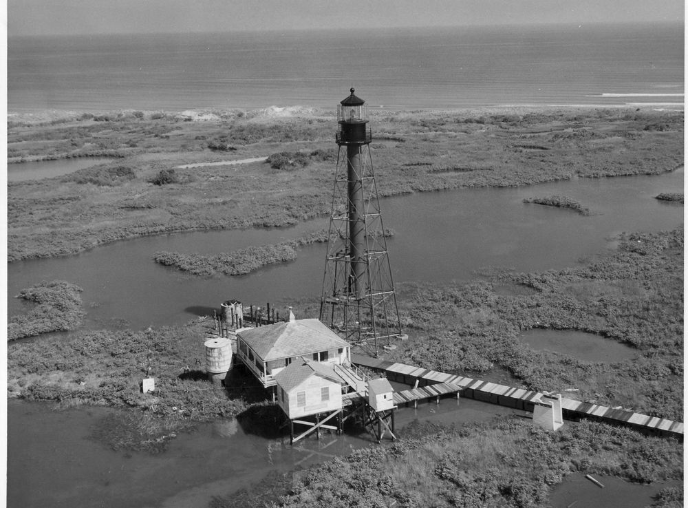 Chandeleur Island Lighthouse, 1960