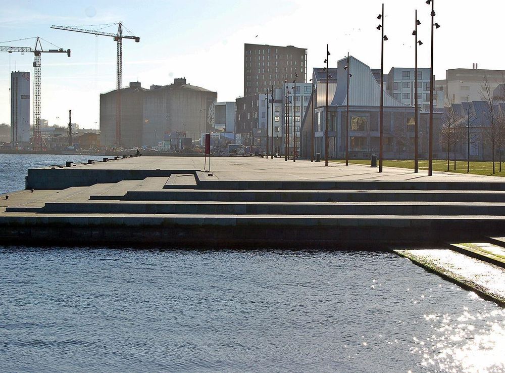 Fil:Aalborg Havnefront - marts.JPG - Wikipedia, den frie encyklopædi