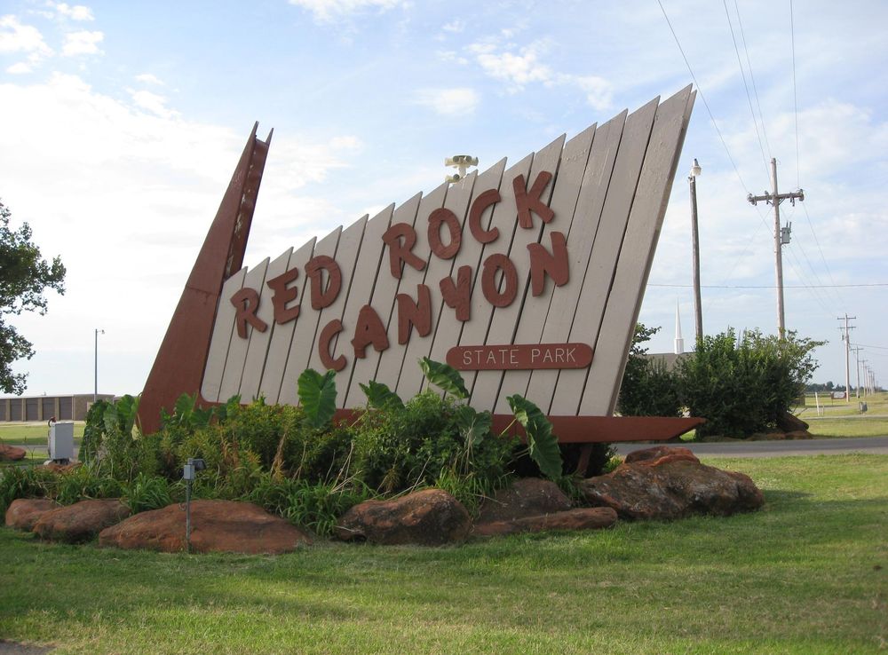 File:Red Rock Canyon SP sign.jpg - Wikimedia Commons