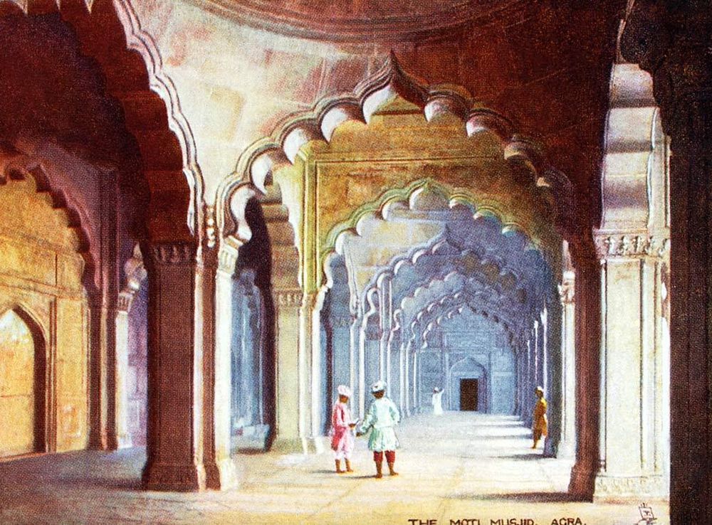 File:The Moti Masjid, Agra.jpg - Wikimedia Commons