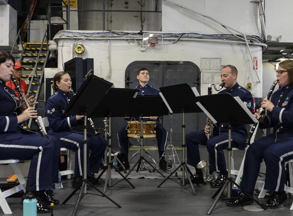 Clarinet Quartet tours Southern California > Travis Air Force Base > News