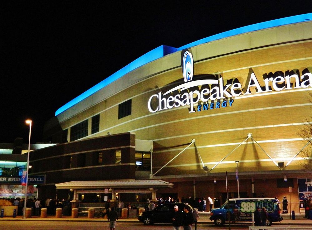 File:Chesapeake energy arena night.JPG - Wikipedia