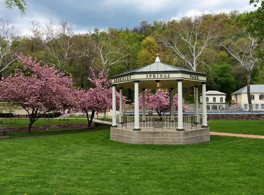 Free Images : landscape, forest, grass, plant, lawn, flower, travel,  scenic, park, backyard, gazebo, botany, tourism, trees, woods, scene, botanical  garden, yard, real estate, destinations, appalachian, west virginia,  berkeley spring 2101x1402 - -
