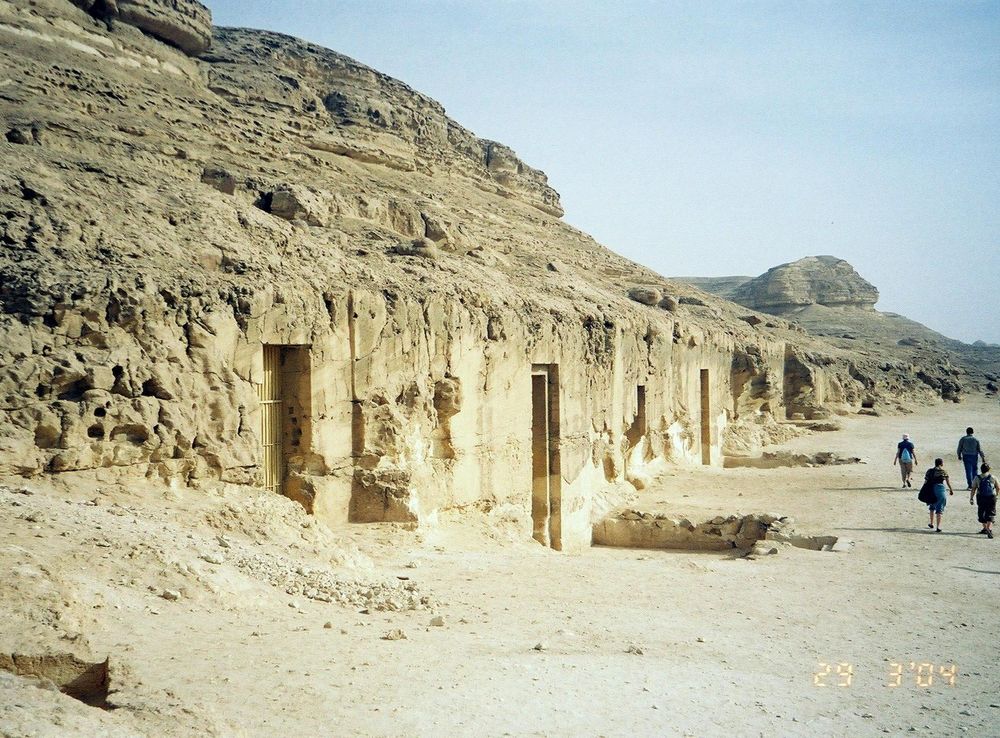 File:Exterior view of tombs of Khety and Barquet III.JPG - Wikimedia Commons