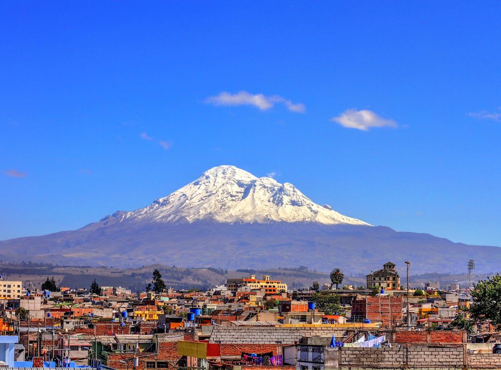 File:Vista del Volcán Chimborazo desde Riobamba.jpg - Wikimedia Commons