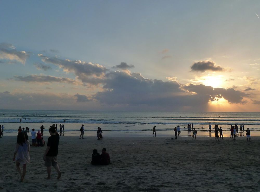 File:Bali - Sunset at Kuta Beach.JPG - Wikipedia