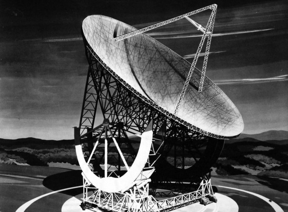 USN 710538: Gigantic Radio Telescope Being Constructed for the U.S. Navy,  22 September 1959.