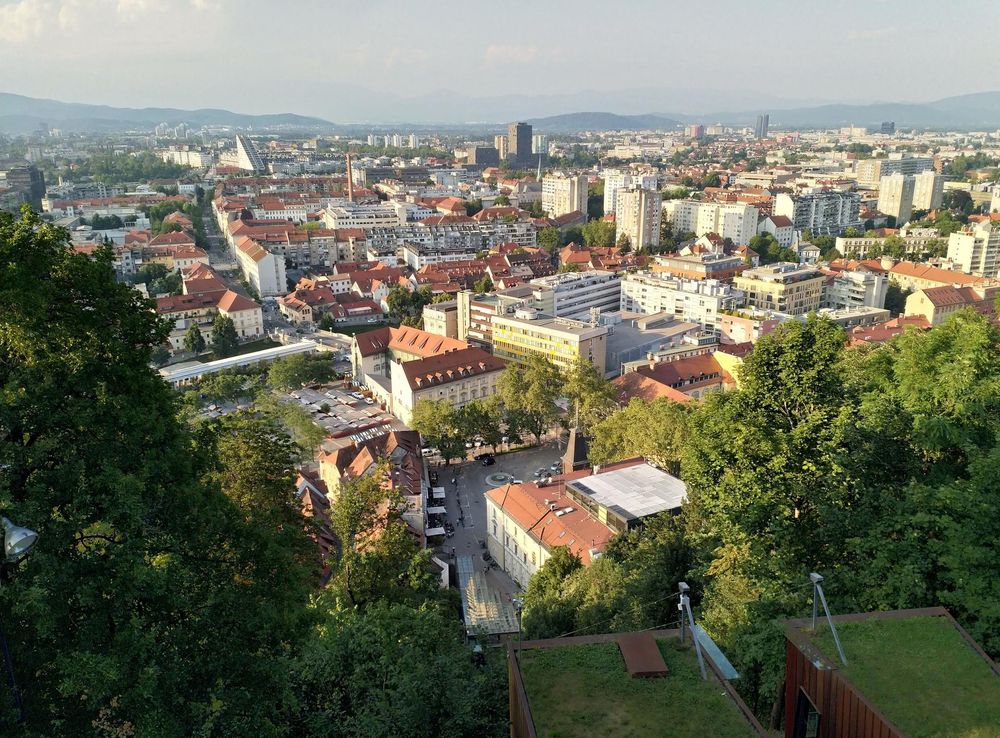 File:Ljubljana Castle, view from the castle.jpg - Wikimedia Commons