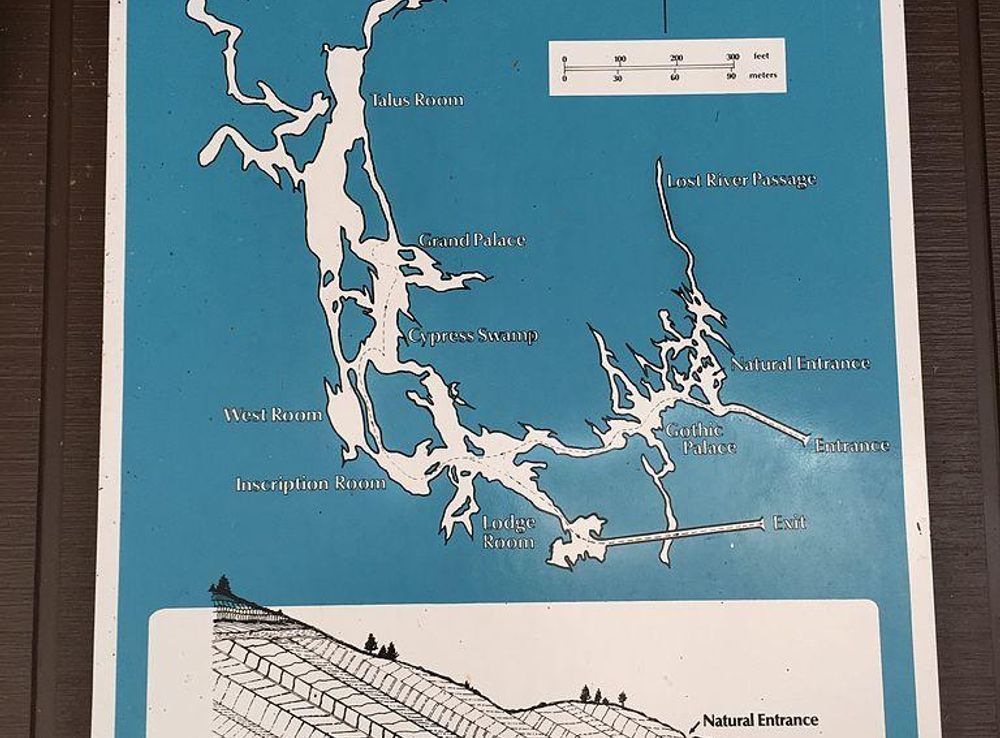 File:2015-01-14 13 02 47 Map of the Lehman Caves Tour Route at the Lehman  Caves Visitor Center in Great Basin National Park, Nevada.JPG - Wikimedia  Commons