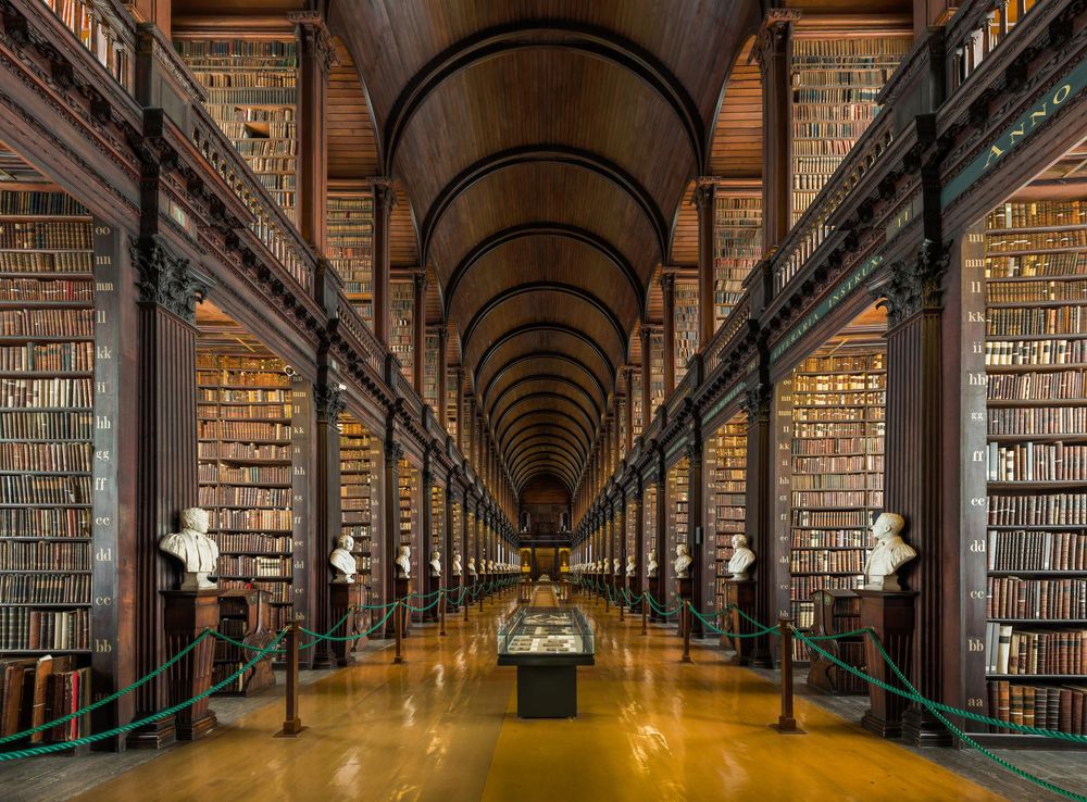 File:Long Room Interior, Trinity College Dublin, Ireland - Diliff.jpg -  Wikipedia