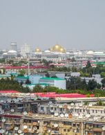 ashgabat, turkmenistan, city, cityscape ...