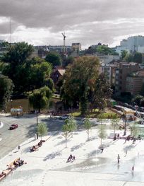 File:Panorama place Flagey.jpg ...