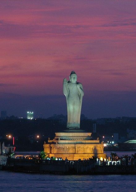 File:Hussain Sagar lake, Hyderabad.jpg ...