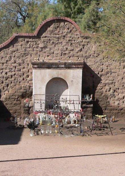 El Tiradito shrine (Tucson, Arizona ...