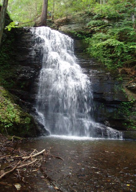 File:Bushkill Falls, PA 3.jpg ...