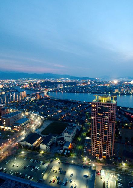 from Fukuoka Tower, Fukuoka; March 2019 ...