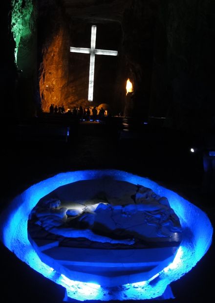 creation of man - Zipaquira.JPG ...