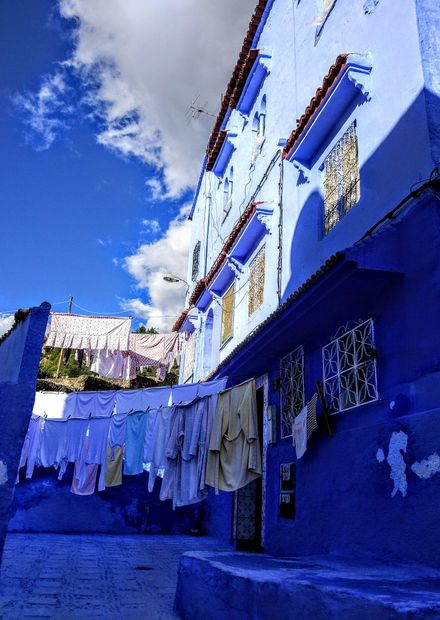 File:Chefchaouen - blue city in Morocco ...