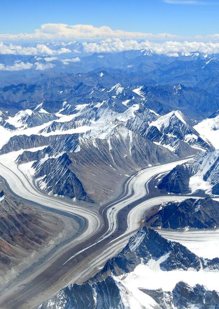 File:Aerial view of landscape of Ladakh ...