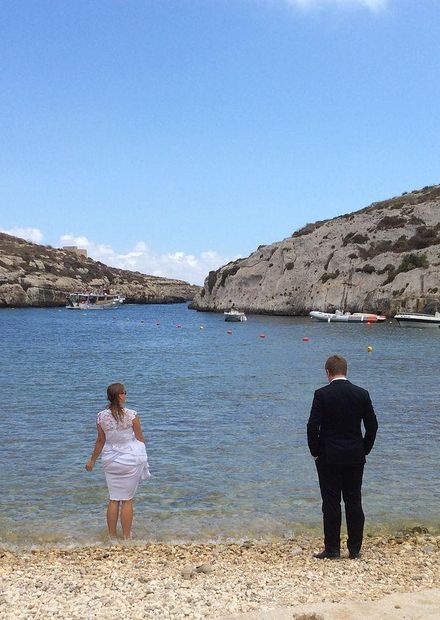 File:Mgarr ix-Xini bay and coastal ...