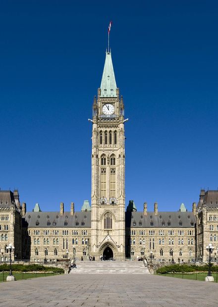 File:Centre Block - Parliament Hill.jpg ...