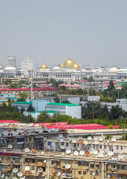 ashgabat, turkmenistan, city, cityscape ...
