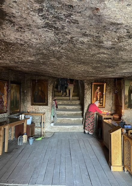 Orthodox Cave Monastery - Moldova.jpg ...