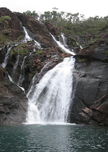 Zoe Falls on Hinchinbrook Island.JPG ...